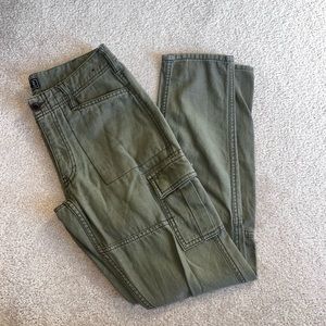 Abercrombie straight leg cargo pants